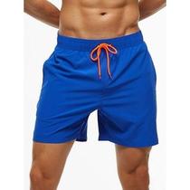 Short Masculino Bermuda Tactel Esportiva Modelo Liso Tendência Praia Verão com Bolsos Short Masculino Bermuda Tactel Esportiva Modelo Liso Tendência Praia Verão com Bolsos