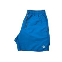 Short Masculino Casual Básico Azul Verão Calção de Praia