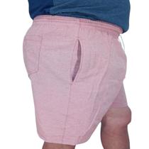 Short Masculino Casual Bermuda Curta de Linho Short Masculino Casual Bermuda Curta de Linho