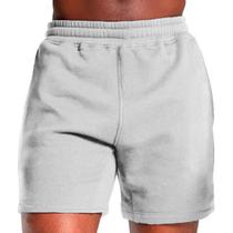 Short Masculino De Moletom Com Elástico - Esportivo E Casual