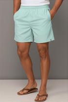 Short Masculino de Praia UV50+ Ripstop com Elastano Verde Água Comfort Fit Dockston