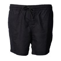 Short Masculino Dixie Algodão Bolsos Laterais Preto Short Masculino Dixie Algodão Bolsos Laterais Preto