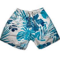 Short Masculino Estampado Florido Curto Praia Homem Brasil Short Masculino Estampado Florido Curto Praia Homem Brasil