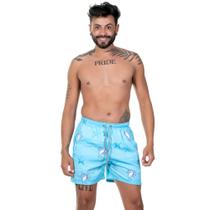 Short Masculino Golfinhos Conforto Casual