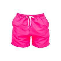 Short Masculino Mauricinho Neon Tactel Bermuda Moda Praia