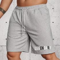 Short Masculino Moletinho Legendary Leg Day Musculação Gym Short Masculino Moletinho Legendary Leg Day Musculação Gym