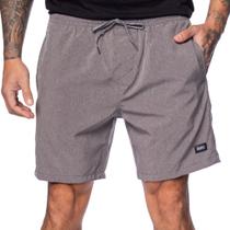 Short Masculino Nico Boco Liso Cinza