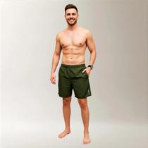 Short Masculino Poliamida Verde