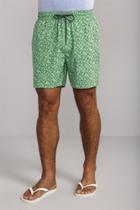 Short Masculino Praia Estampado - Verde