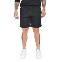 Short masculino sarja elastico na cintura curta a pronta entrega - MAXIMOS