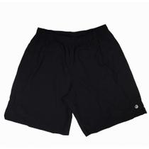 Short Masculino Tactel com Elastano Confort Plus Size Tamanho Especial Preto Short Masculino Tactel com Elastano Confort Plus Size Tamanho Especial Preto