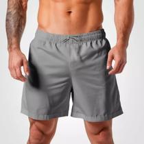 Short Masculino Tactel Praia Liso Academia Piscina Esportes