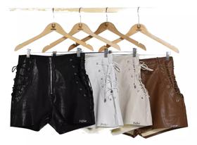 Short material ecológico Cintura Alta Pit Bull Jeans 83541