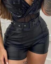 Short material sintético Tam 40/42