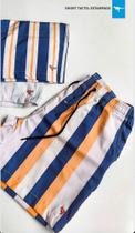 Short mauricinho tactel estampado