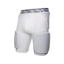 Short McDavid HEX de Dupla Densidade para Adultos - Branco