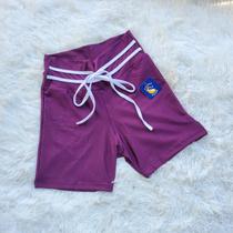 Short Meia Coxa Com Viés Bermuda Fitness Academia Feminino - PIJAMAS VIÇOSA