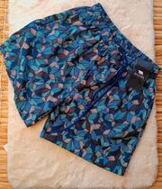 Short microfibra com elastano estampado biogás