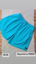 Short microfibra com elastano estampado m