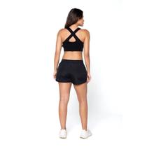 Short Microfibra Feminino Basic+ Preto GG Short Microfibra Feminino Basic+ Preto GG