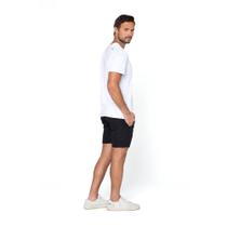 Short microfibra masculino basic + preto M - 100 poliéster - sem forro - tecido plano - basic +