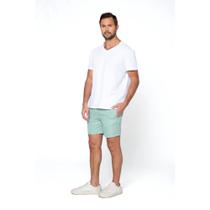 Short microfibra masculino basic + verde g. green G - 100 poliéster - sem forro - tecido plano - ba