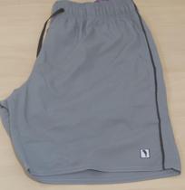 Short Microfibra Stretch - Cinza