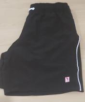 Short microfibra stretch - Preto Short microfibra stretch - Preto