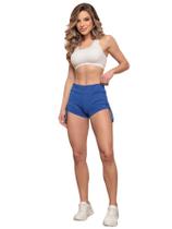 Short Moda praia Com Ajuste Lateral Canelado 3d