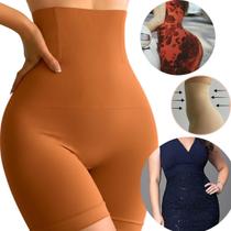 Short Modelador com Alta Compressão 4 Barbatanas cinta modeladora, empina bumbum, reduz medidas