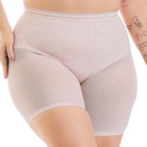 Short Modelador Com Tule Nas Pernas Vi Lingerie Short Modelador Com Tule Nas Pernas Vi Lingerie