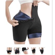 Short Modelador Efeito Sauna Preto G