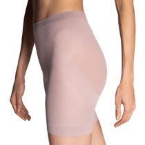 Short Modelador Feminino Cintura Alta Sem Costura Confortável P/ Reduz Barriga Modela Coxas Tecido Roupa Fitness