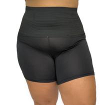 Short Modelador Plus Size Anágua Cinta de Compressão Cós Alto - c8 ANDRÉIA