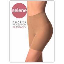 Short Modelador Slim Com Elastano Levanta Bumbum Selene