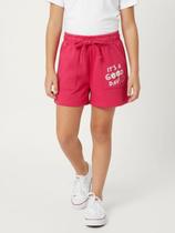 Short Moletinho Juvenil Para Menina - PINK Short Moletinho Juvenil Para Menina - PINK