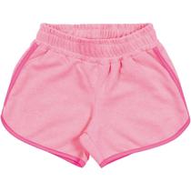 Short Moletinho Rosa Neon Short Moletinho Rosa Neon