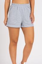 Short Moletom Bolso a Fio Mescla