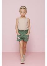 Short Moletom Clochard Bolsos Pituchinhus