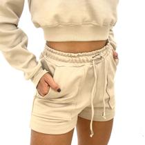 Short Moletom Estiloso e Confortável