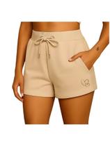 Short Moletom Feminino Corações Short Moletom Feminino Corações