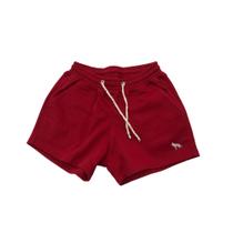 Short Moletom Vermelho - Tamanho M Short Moletom Vermelho - Tamanho M