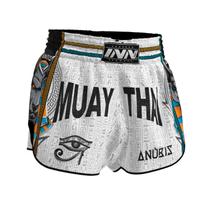 Short Muay Thai Tailandês Linha 2025 Unissex Egito Anubis