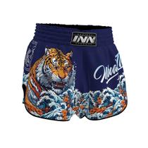 Short Muay Thai Tigre Elite Unissex Curto Lançamento Unissex