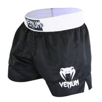 Short Muay Thai Venum Classic - Preto
