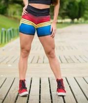 Short mulher maravilha sem cinto