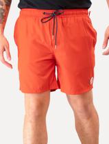 Short Original Penguin Masculino D'Água Basic Patch Laranja Short Original Penguin Masculino D'Água Basic Patch Laranja