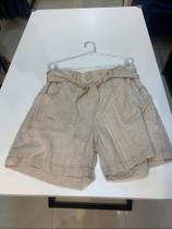 Short pérola Bege
