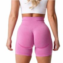 Short Pink Academia Yoga fitness