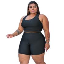 Short Plus Size Compressor Aperta Barriga E Modela O Bumbum